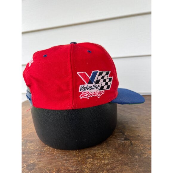Vintage Nutmeg Mark Martin #6 Valvoline Racing Snapback Hat R3 - Picture 2 of 5